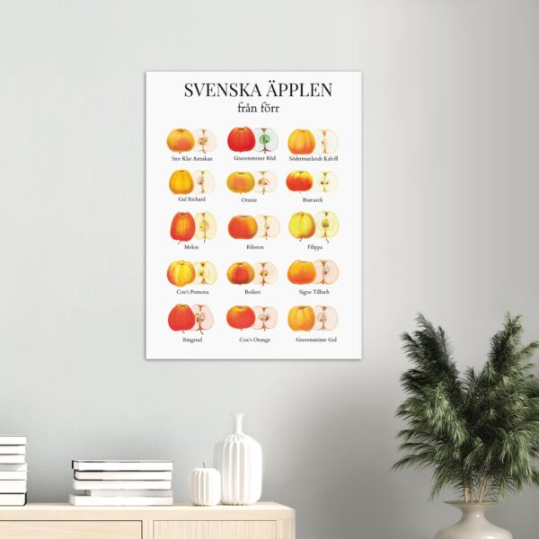 Svenska äpplen affisch hall